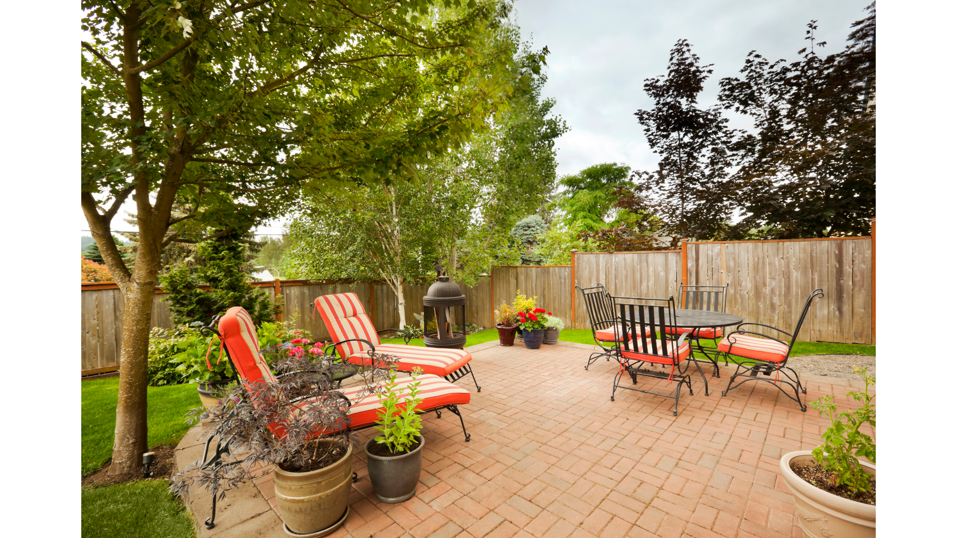 backyard deck